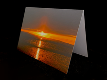 Load image into Gallery viewer, Dornoch Highland winter sunrise greeting card
